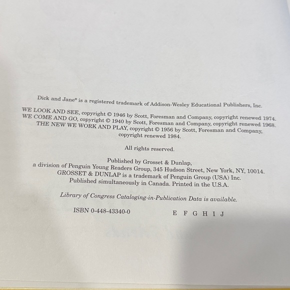 Storybook Treasury of Dick and Jane and Friends Vintage Anthology Lear to Read - Picture 8 of 12